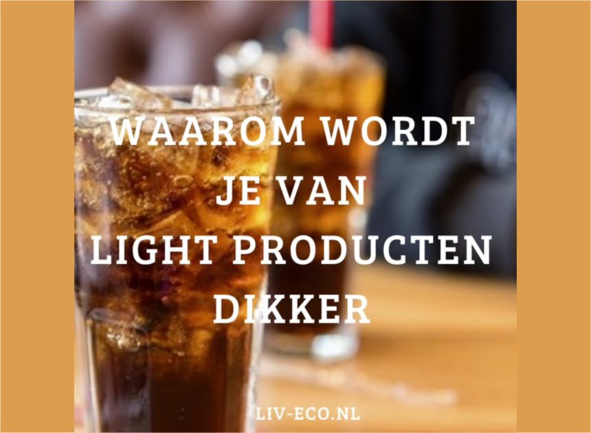 Waarom word je dikker van light-producten